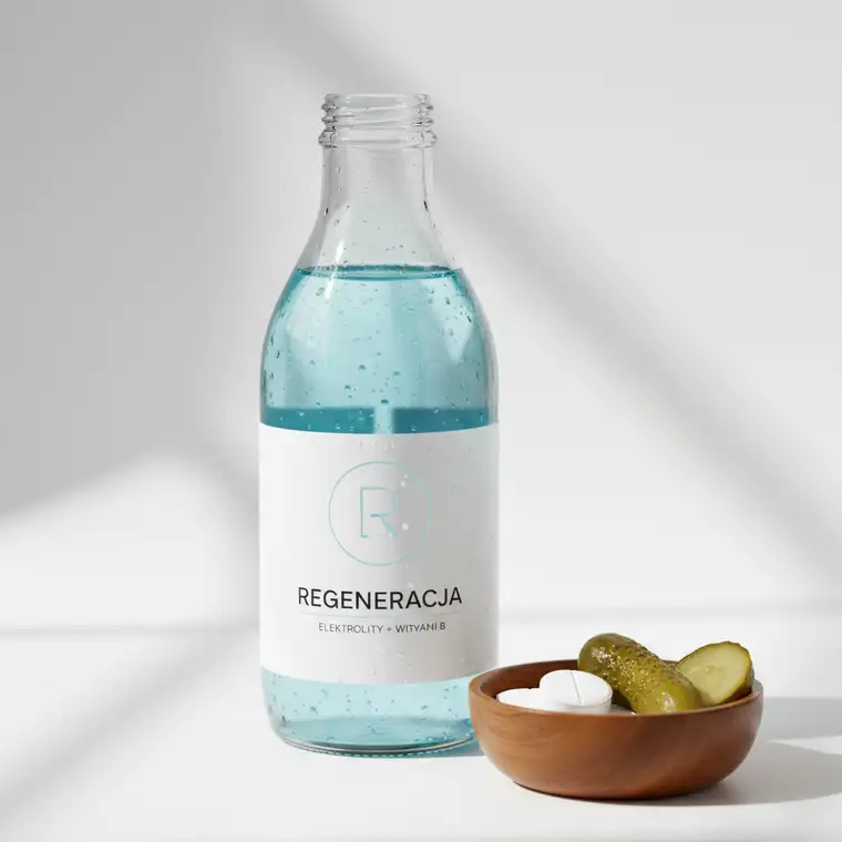 Osoba pijąca wodę podczas imprezy zastanawia się, czy picie wody podczas imprezy zapobiega kacowi i poprawia poranne samopoczucie