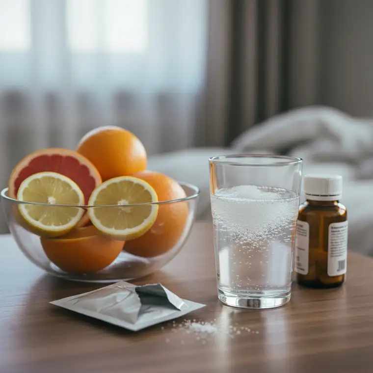 Kwas askorbinowy na kaca w skutecznej dawce