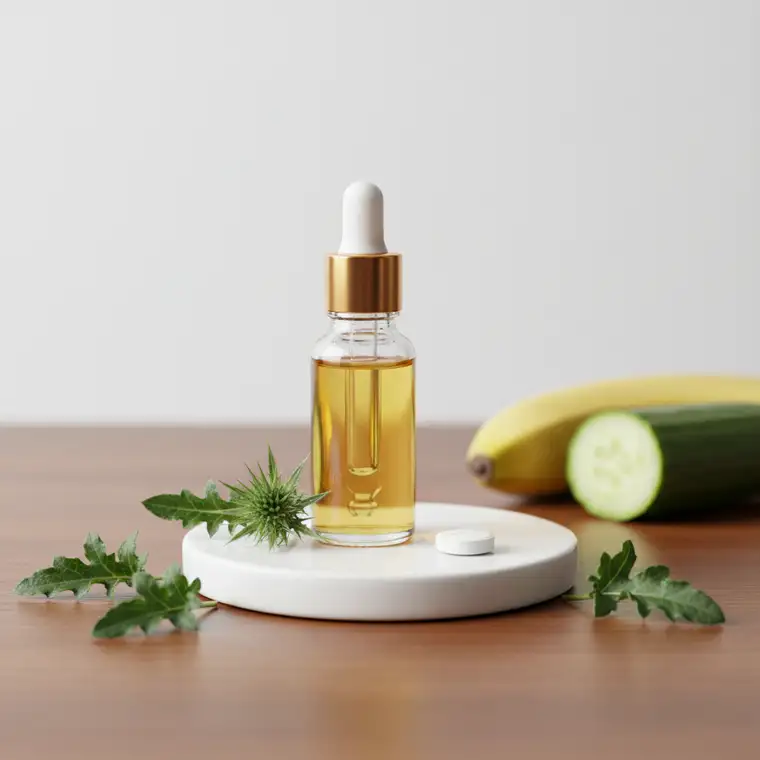 Schemat metabolizmu alkoholu: etanol przekształcany w acetaldehyd i octan, ilustrujący kiedy poziom acetaldehydu wraca do normy po imprezie