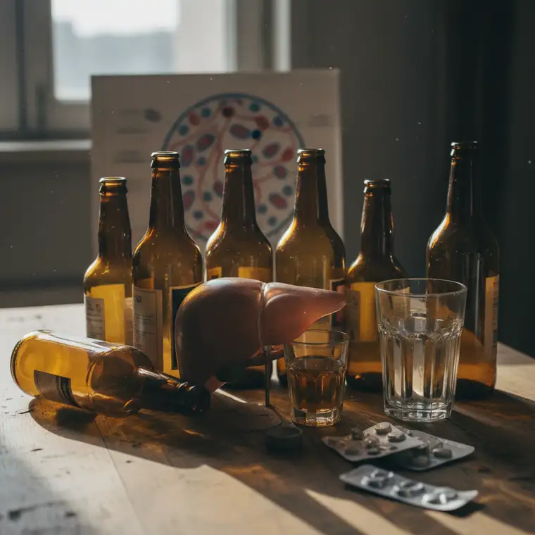 Kiedy wątroba przekracza zdolność metabolizowania alkoholu