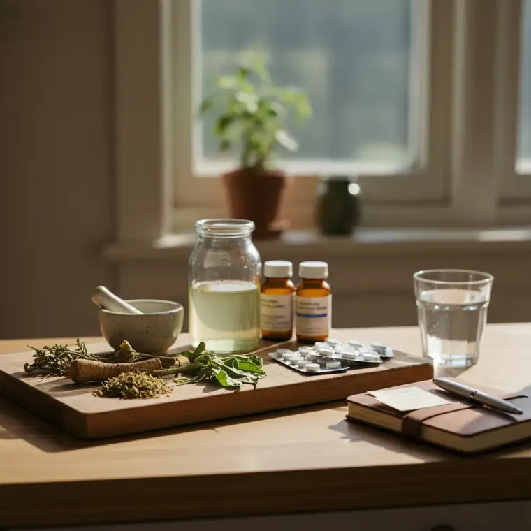 Czy można łączyć zioła na wątrobę z lekami na cholesterol po 50?