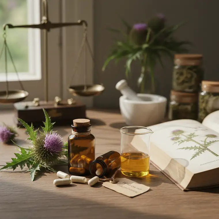 Jak dobrać sylimarynę dla początkujących aby wspierać wątrobę