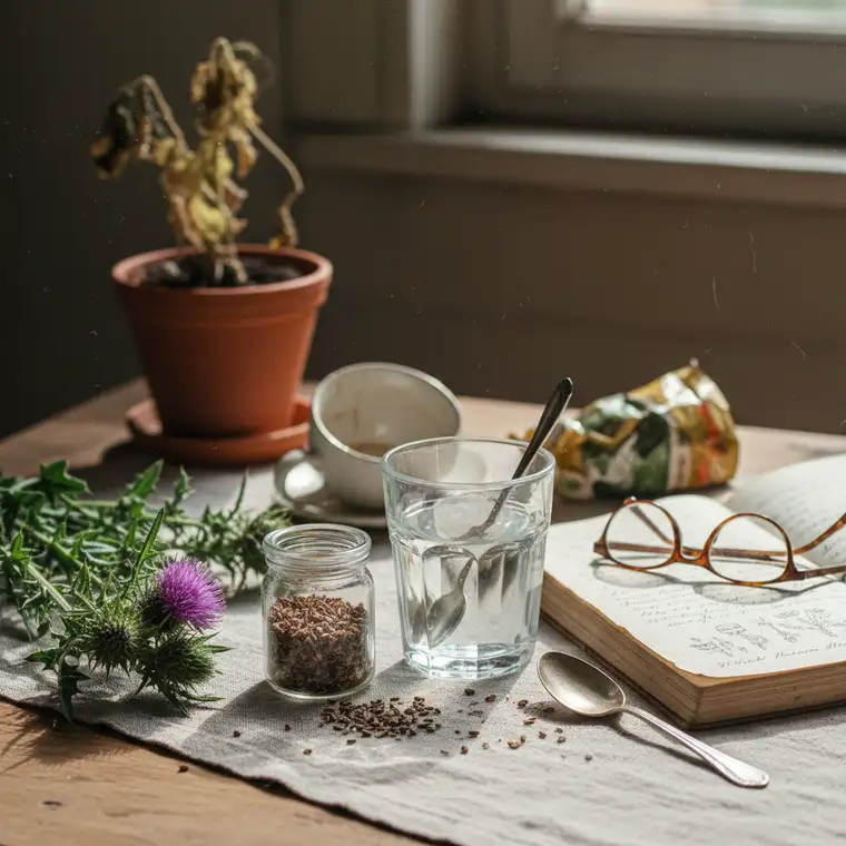 Kiedy przerwać ostropest plamisty przy problemach trawiennych