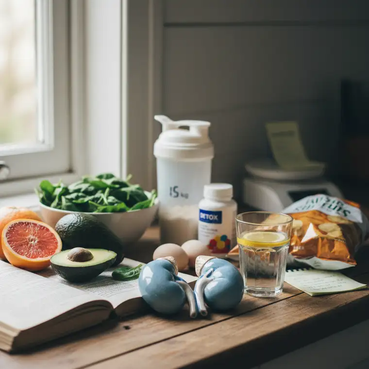 Jak unikać błędów obciążających nerki podczas diet odchudzających