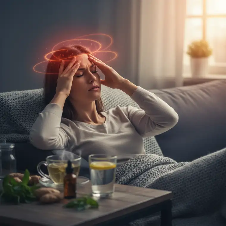 Szklanka wody, owoce i zioła na tle notatnika detoksu – nawadnianie jako klucz do zmniejszenia bólu głowy po detoksie