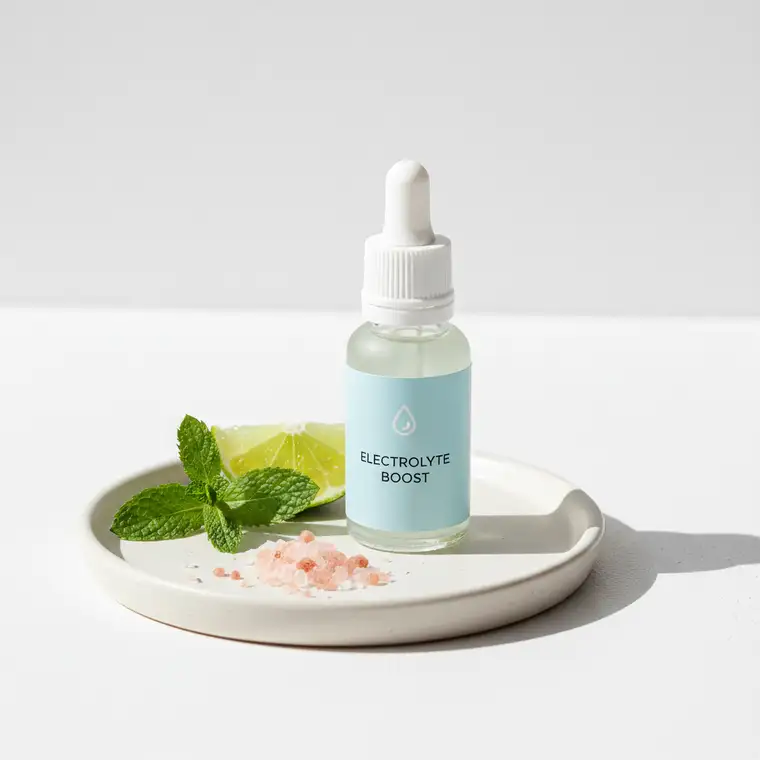 Osoba trzymająca się za głowę podczas detoksu, symbolizująca ból głowy w pierwszych dniach oczyszczania organizmu